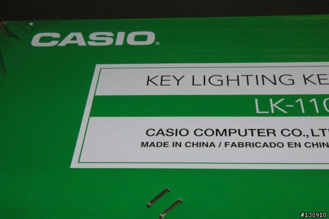 98元 的感動  CASIO LK-110 魔光電子琴 科技音樂速成班