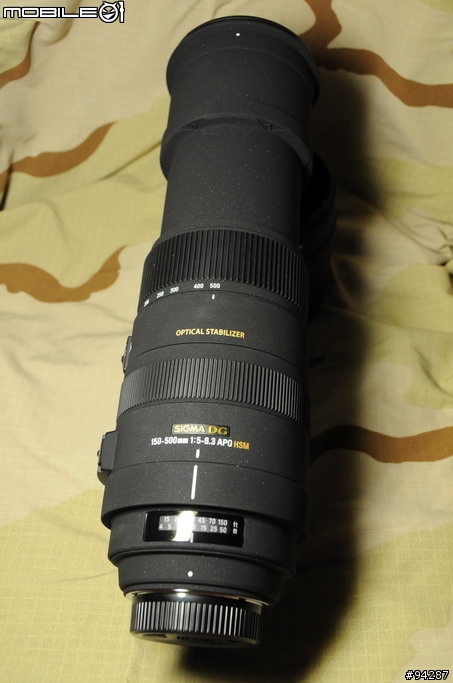 [簡易開箱]Sigma 150-500/5-6.3 OS 入手