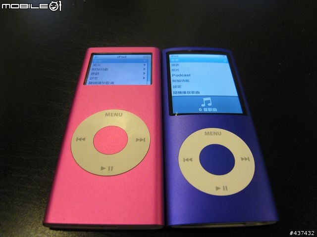 ipod Nano 第四代vs ipod Nano第二代 DOCHI XD 25+6P [附開箱]