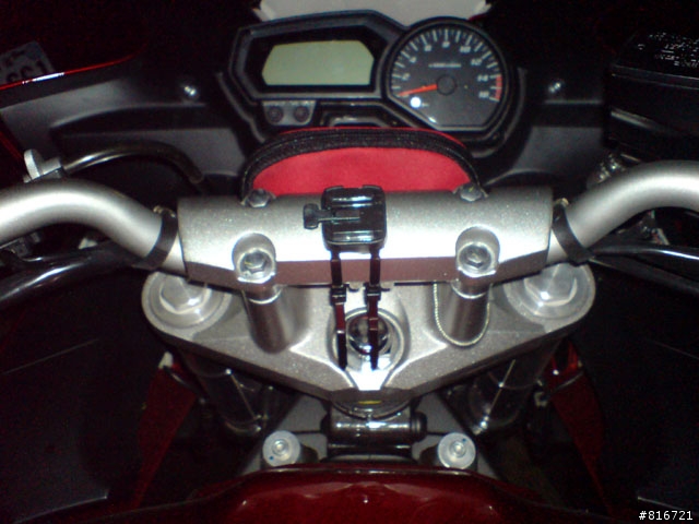 GARMIN 自行車架與 FZ6 合體