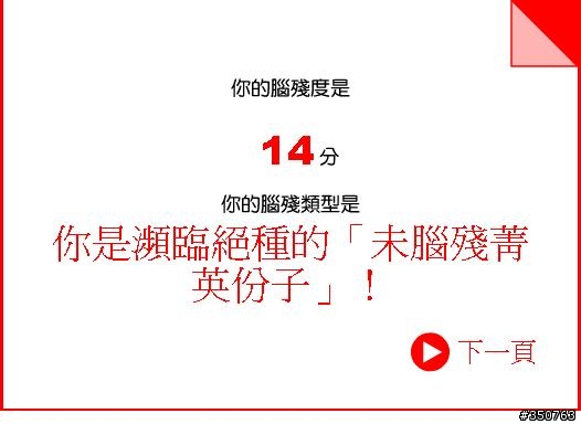 你拿了幾分?