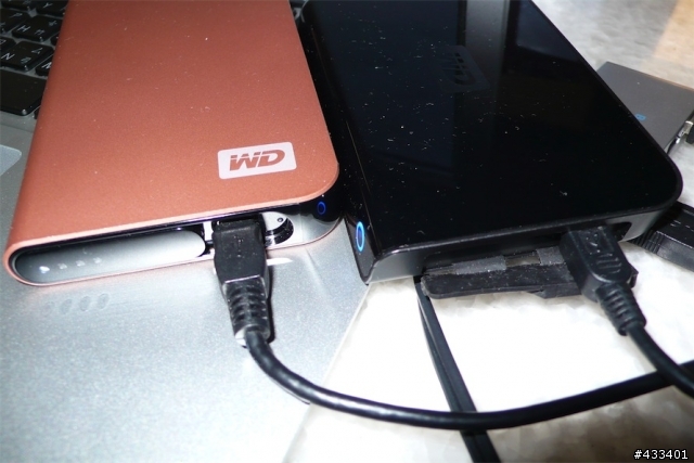 外接硬碟 WD My Passport Elite & WD My Passport 兄弟照