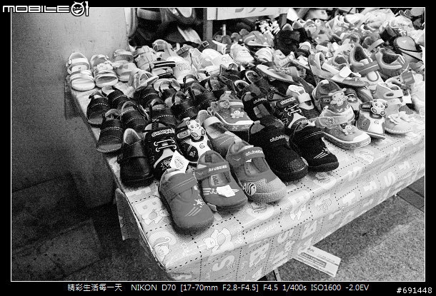 [偽ISO 6400] D70偽ISO6400 黑白測試.