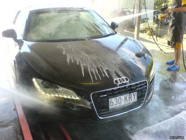 Audi R8 in Brisbane (SAM的辛苦洗車紀錄-4)