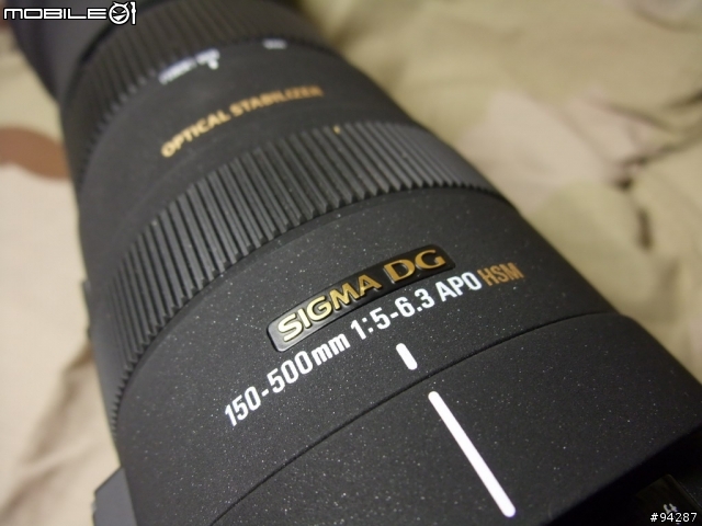 [簡易開箱]Sigma 150-500/5-6.3 OS 入手