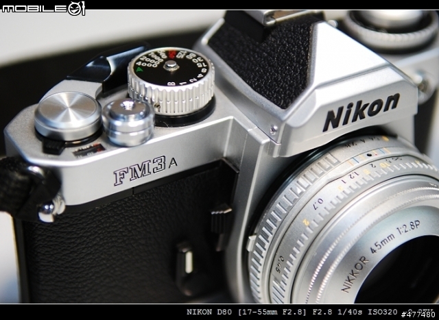 NIKON FM3A 永恆經典, 配上 Nikkor 45mm F2.8 絕版餅干鏡