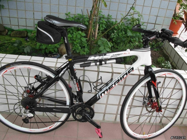 分享一下我的平把公路車(卡本M1V)--純分享,不勸敗..