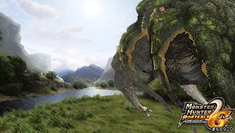 [PSP] 小P專用 自製魔物獵人2G桌面分享 更新四張新圖