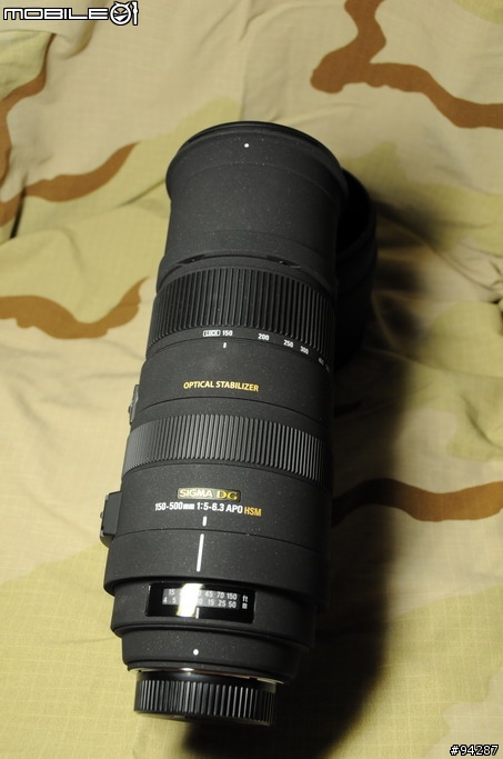 [簡易開箱]Sigma 150-500/5-6.3 OS 入手