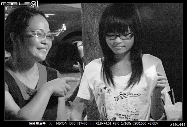 [偽ISO 6400] D70偽ISO6400 黑白測試.