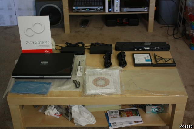 [簡易開箱分享] FUJITSU LIFEBOOK T5010