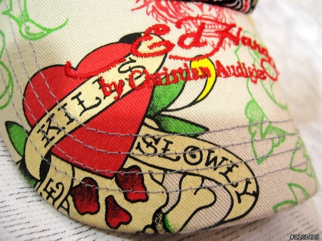 [分享] ♥ED HARDY ♥水鑽網帽