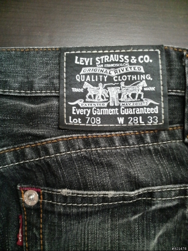 [分享]香港行入手品之levis 708 Silver Patch