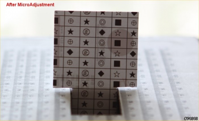 50D 的 microadjustment 讓我的鏡皇又活過來了