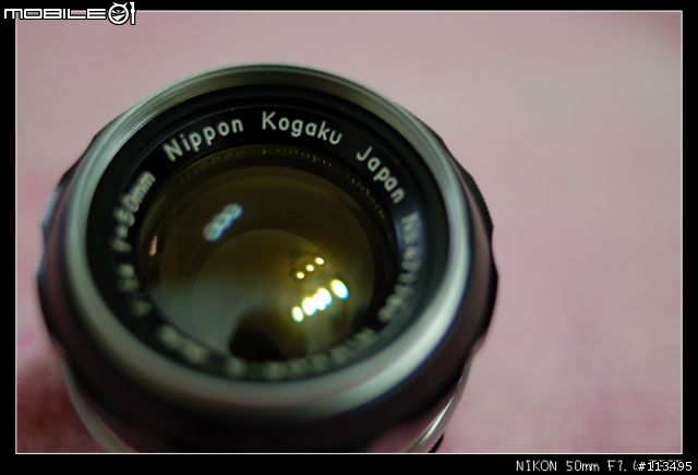 [分享]NIKON 50mm F1.4 手動老鏡
