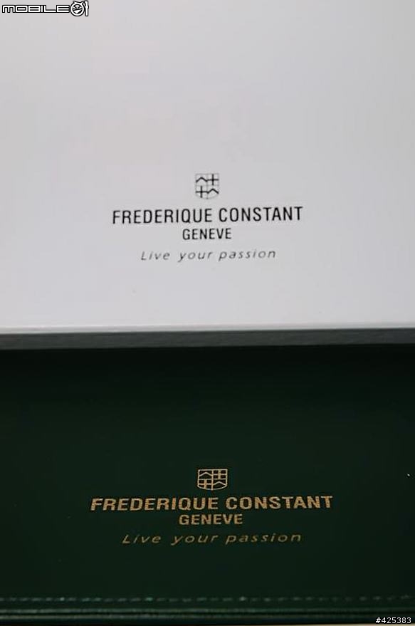 [簡單分享] FREDERIQUE CONSTANT 手錶 (文少, 5 pics)
