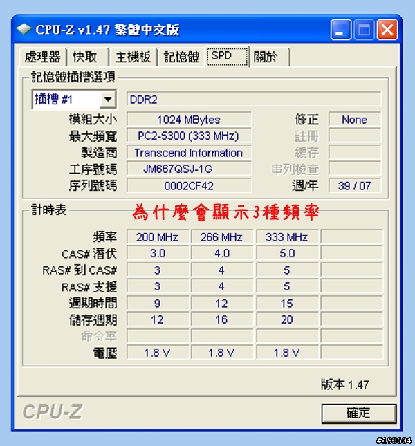 [請教]-CPU-Z軟體的,記憶體部分看不懂,請幫幫忙-[附圖]