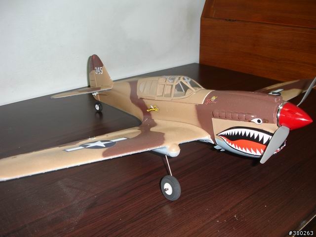 [新飛機入庫]P-40戰鷹-沙漠迷彩圖裝~