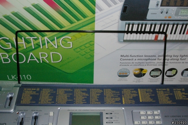 98元 的感動  CASIO LK-110 魔光電子琴 科技音樂速成班