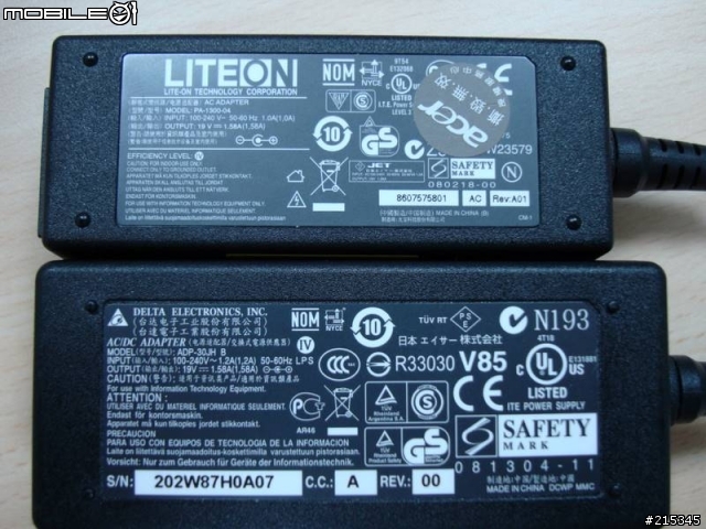 Aspire One XP版 開箱 10/6 3305 bios +7200rpm硬碟更換