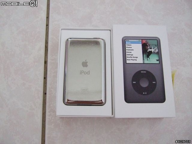 9月21號名古屋買的Apple New iPod Classic 120G開箱