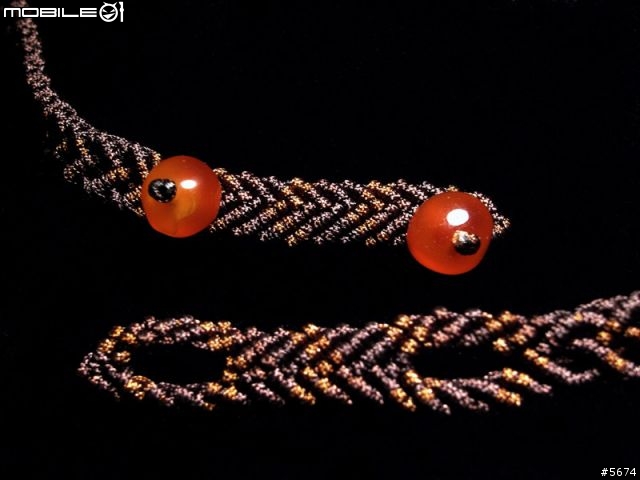 《古玩新生》創意古物飾品 No.1 明代帶沁老紅玉髓繡球頸飾