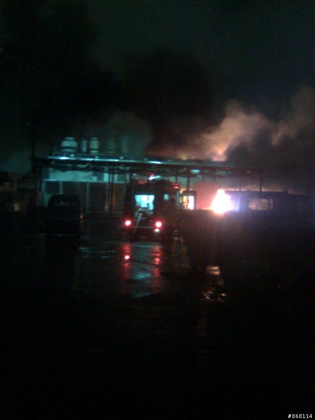 大台北打擊場失火了!!