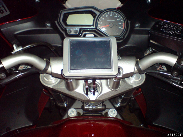 GARMIN 自行車架與 FZ6 合體