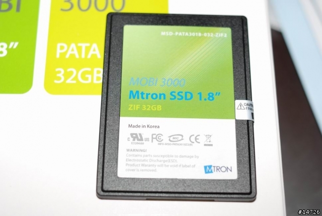 [分享]TZ17裝MTRON SSD 1.8 ZIF速度分享