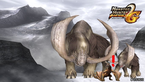 [PSP] 小P專用 自製魔物獵人2G桌面分享 更新四張新圖