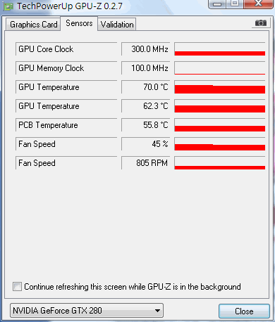 我的GTX280 好熱情