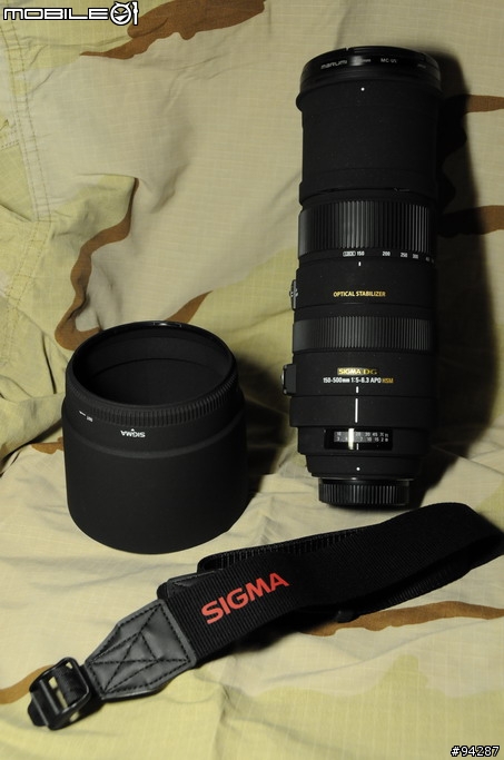 [簡易開箱]Sigma 150-500/5-6.3 OS 入手