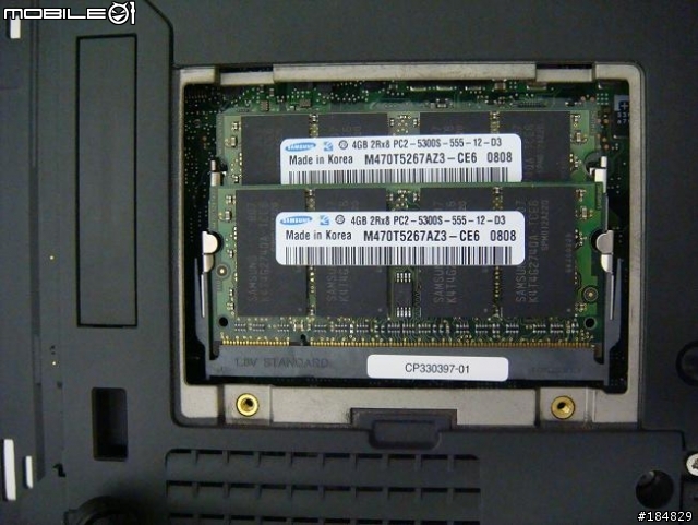 升級123，Fujitsu日規MG75XN (S6510) ，升級DDRII 8GB + T8300