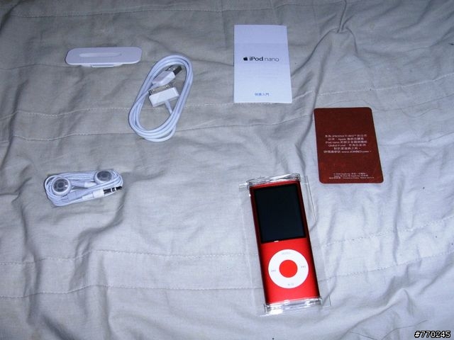 [新入手]10/4 照片更新-iPod nano (product)RED  4th generation