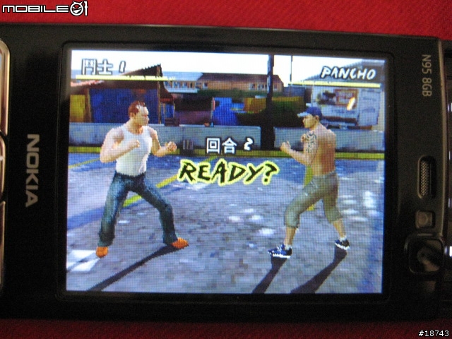 第一手試玩 N-Gage 格鬥遊戲 ONE