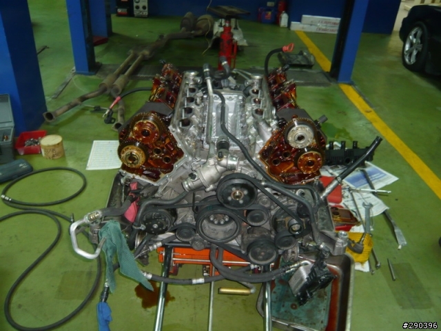BMW 745i alpina/M5/745i V8引擎拆解