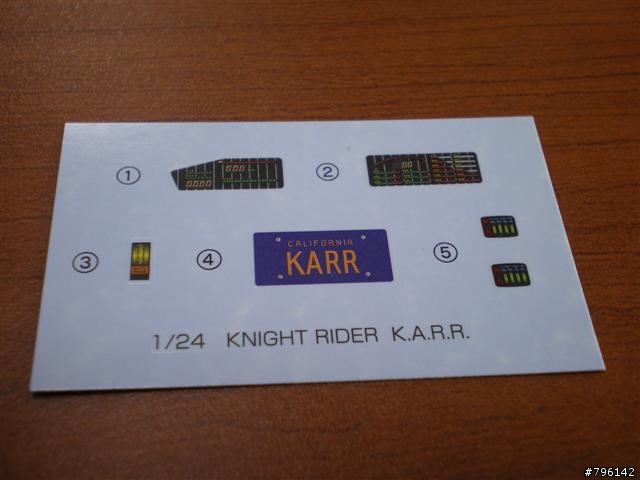 青島 新製品 1/24 反派霹靂車KARR 圖裝限定板開盒