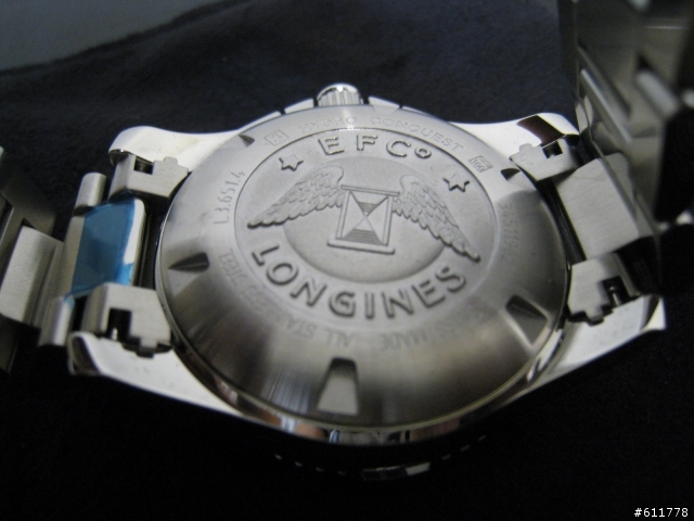 [開箱]浪琴三眼潛水錶~longines深海征服者不锈鋼外圈三眼錶[1024更新]