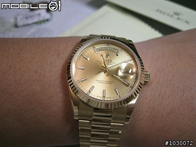 [開箱]我不潛水也不常環遊世界-ROLEX118238-請進蓋大樓