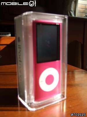 [分享]ipod nano四代小桃紅♥入手開箱!