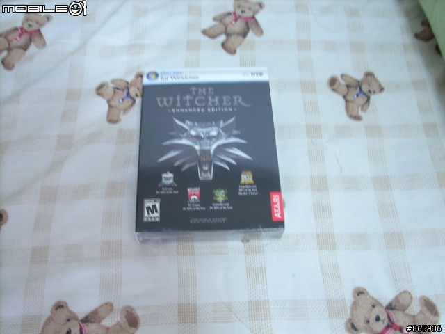 [PC]The Witcher enhanced edition[加強版]拆封分享心得