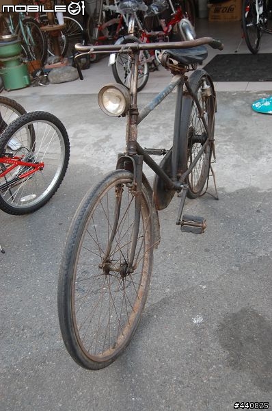 邂逅一台古董腳踏車