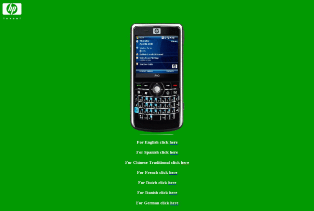 QWERTY 手機界的新兵 HP iPAQ 912