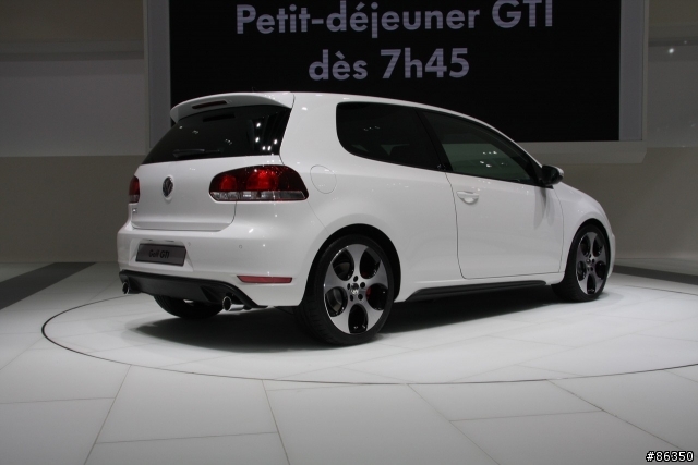 2008巴黎車展 Volkswagen VI GTI 現場照片