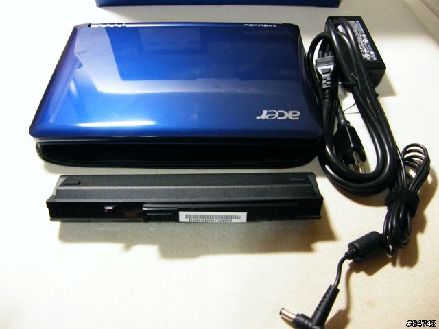 [開箱分享]Acer Aspire One (內建3.5G) 小筆電(與台哥大合作的)
