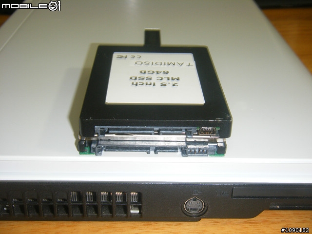 [測試]Tamidiso MLC SSD 64GB in Toshiba m100 實測