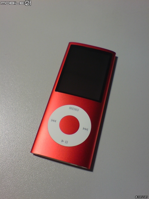 ipod nano 四代(PRODUCT RED)特別版 8G開箱