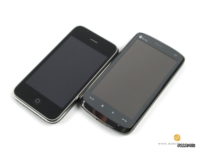 HTC已經推出3.8吋的WVGA觸控...NOKIA要加油了