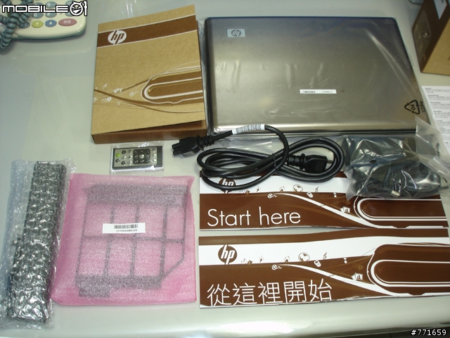 [開箱分享&Vista測試完成]HP Pavilion DV3508 ●光潮鉑金版● 開箱