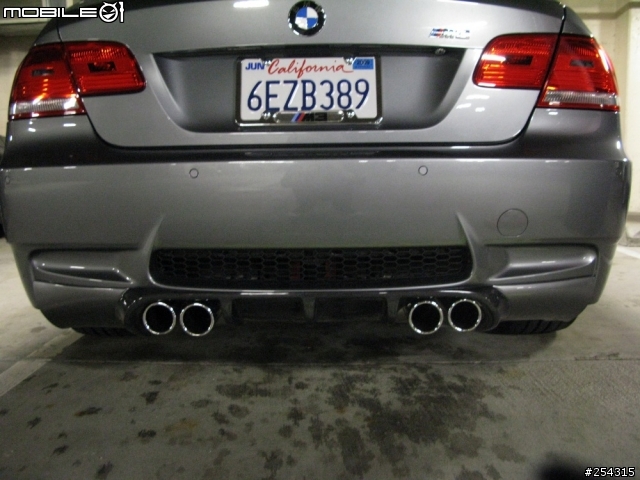 Vorsteiner E92 M3 Aero rear diffuser